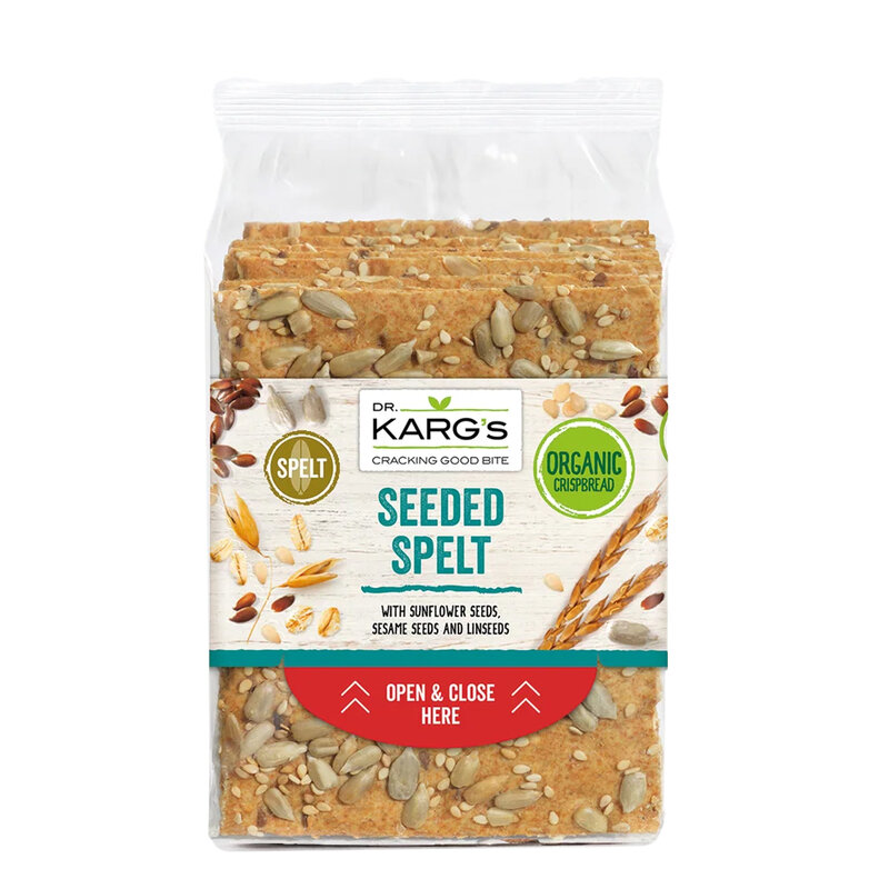 Organic Crispbread Seeded Spelt