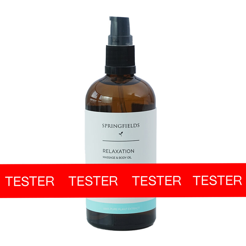 Relaxation Massage & Body Oil - TESTER