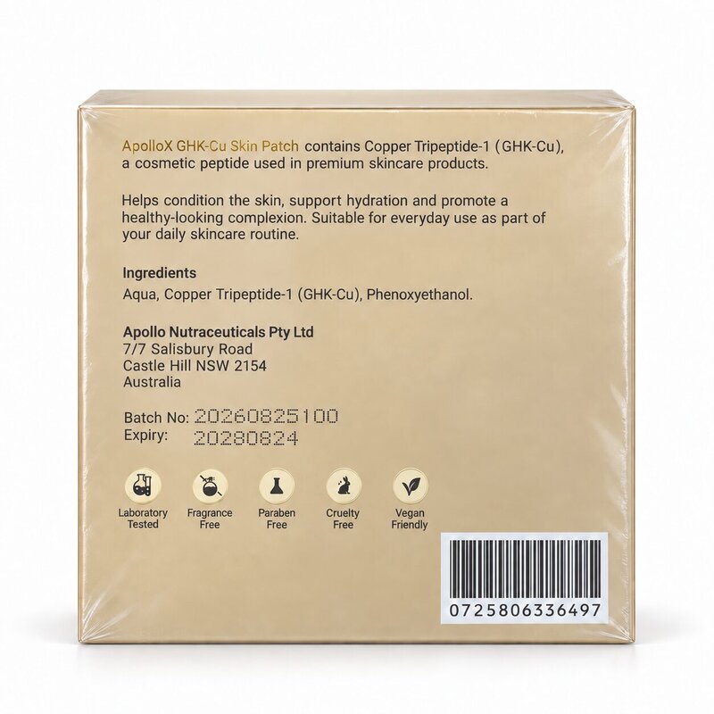 Ghk-cu Patches | Buy Supplements Online | Little Valley Distribution