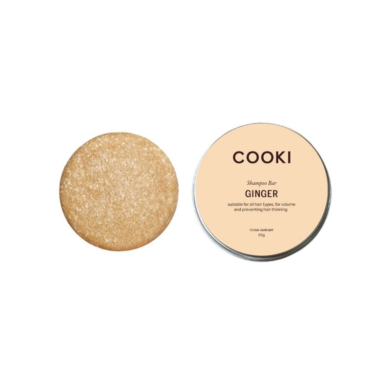Ginger Shampoo Bar With Tin