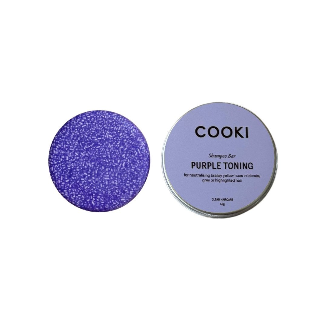 Purple Shampoo Bar With Tin